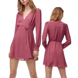 Aritzia wrap dress